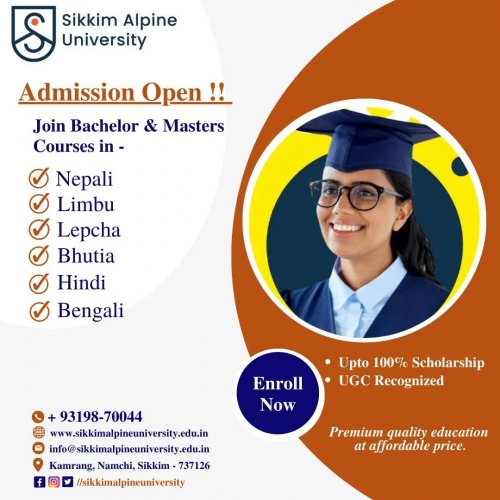 Photo post from sikkimalpineuniversity.