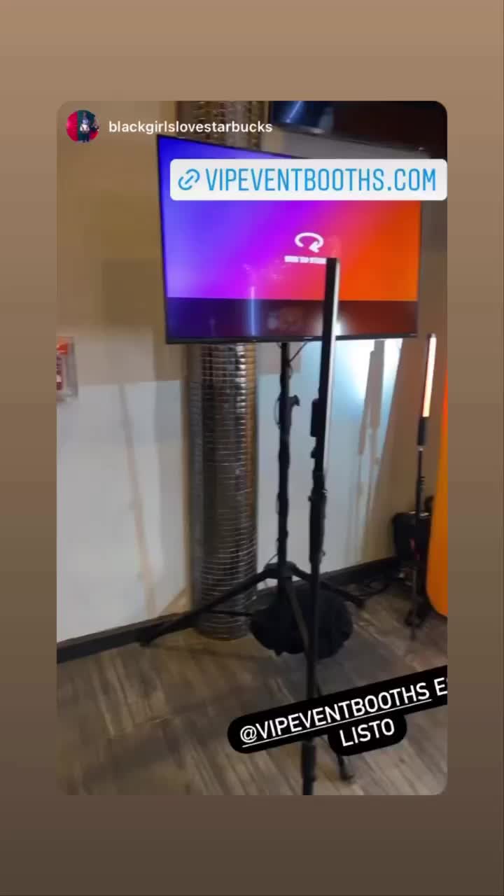 Video post from vipeventbooths.