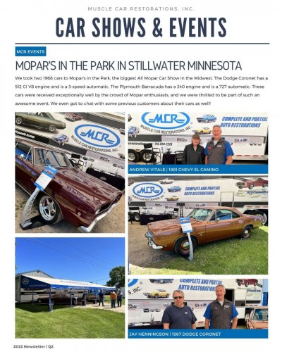 Carousel post from musclecarrestorationsinc.