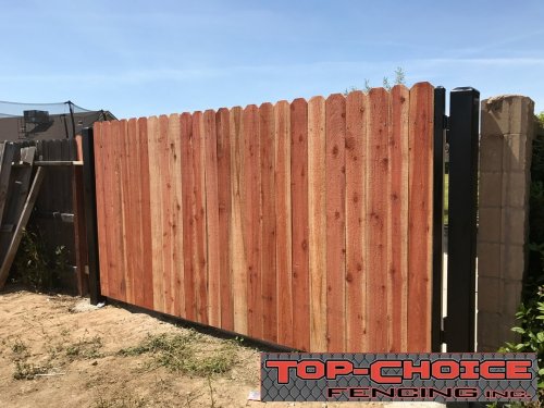 Carousel post from topchoicefencing.