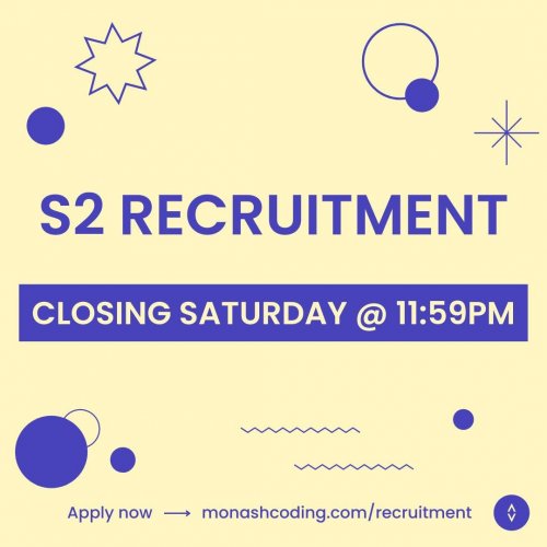 Photo post from monashcoding.