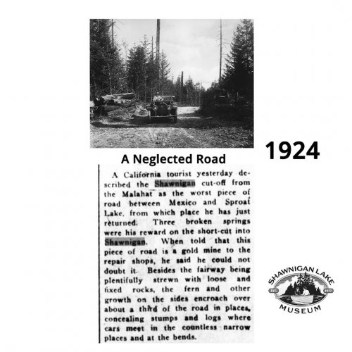 Photo post from shawniganlakemuseum.