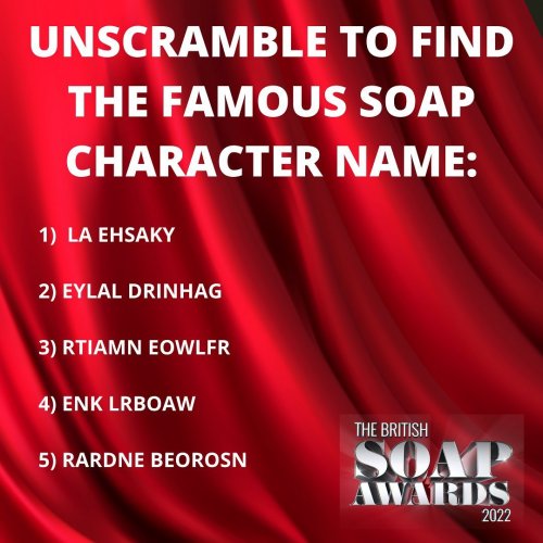 Photo post from thebritishsoapawards.