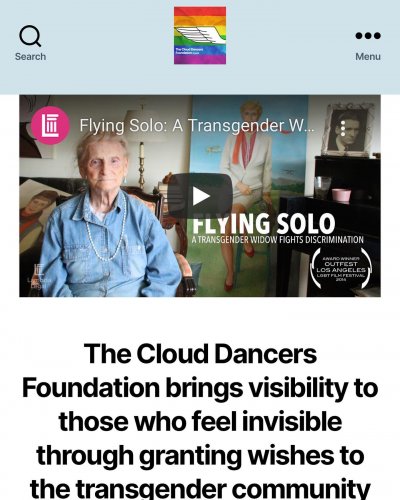 Carousel post from clouddancersfoundation.