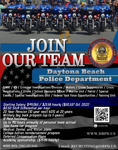 Photo post from daytonabeachpolice.