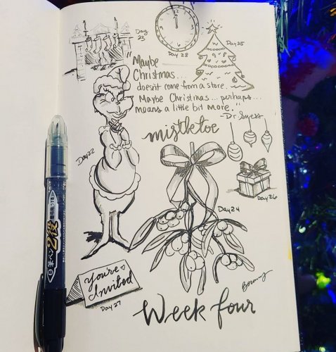 Carousel post from penandinkchallenge.