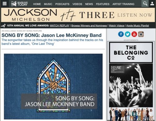 Photo post from jasonleemckinneyband.