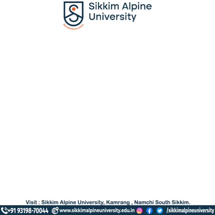Video post from sikkimalpineuniversity.