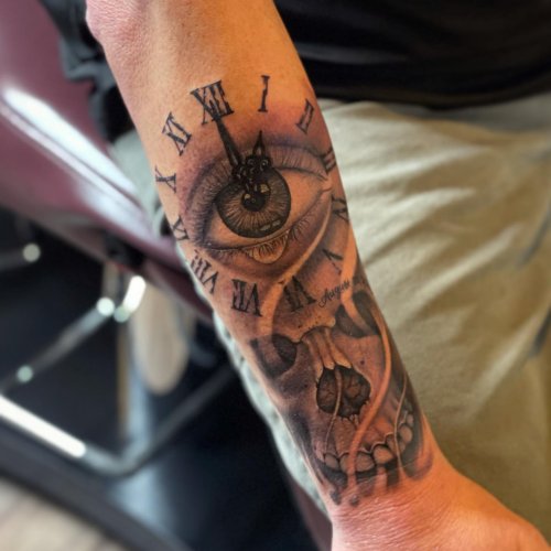 Clock Tattoo Designs  30 Incredible Collections  Design Press