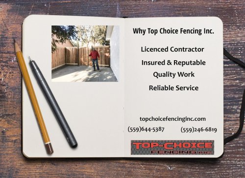 Photo post from topchoicefencing.