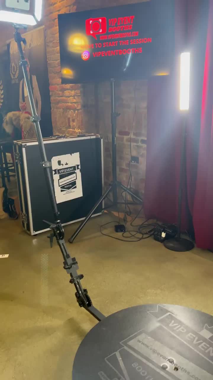 Video post from vipeventbooths.