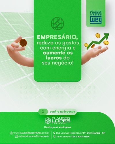 Photo post from claudeirlopesefilhosenergia.