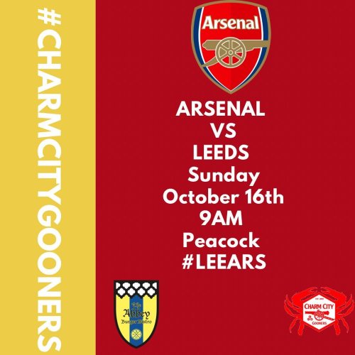 Photo post from charmcitygooners.