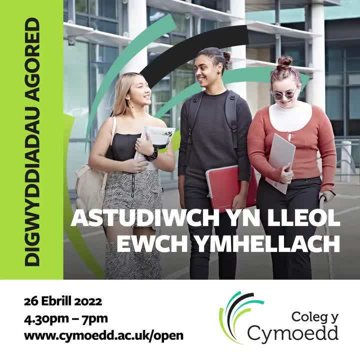 Video post from colegycymoedd.