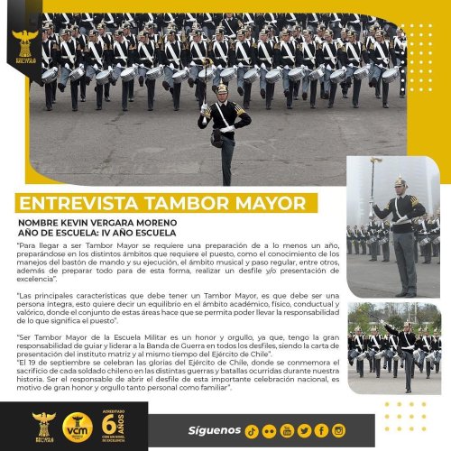 Photo post from escuelamilitaroficial.