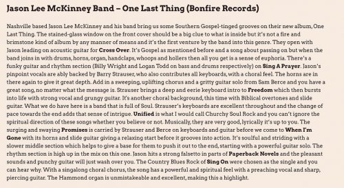 Carousel post from jasonleemckinneyband.