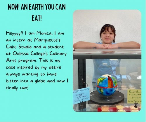 Carousel post from marquettescakestudio.