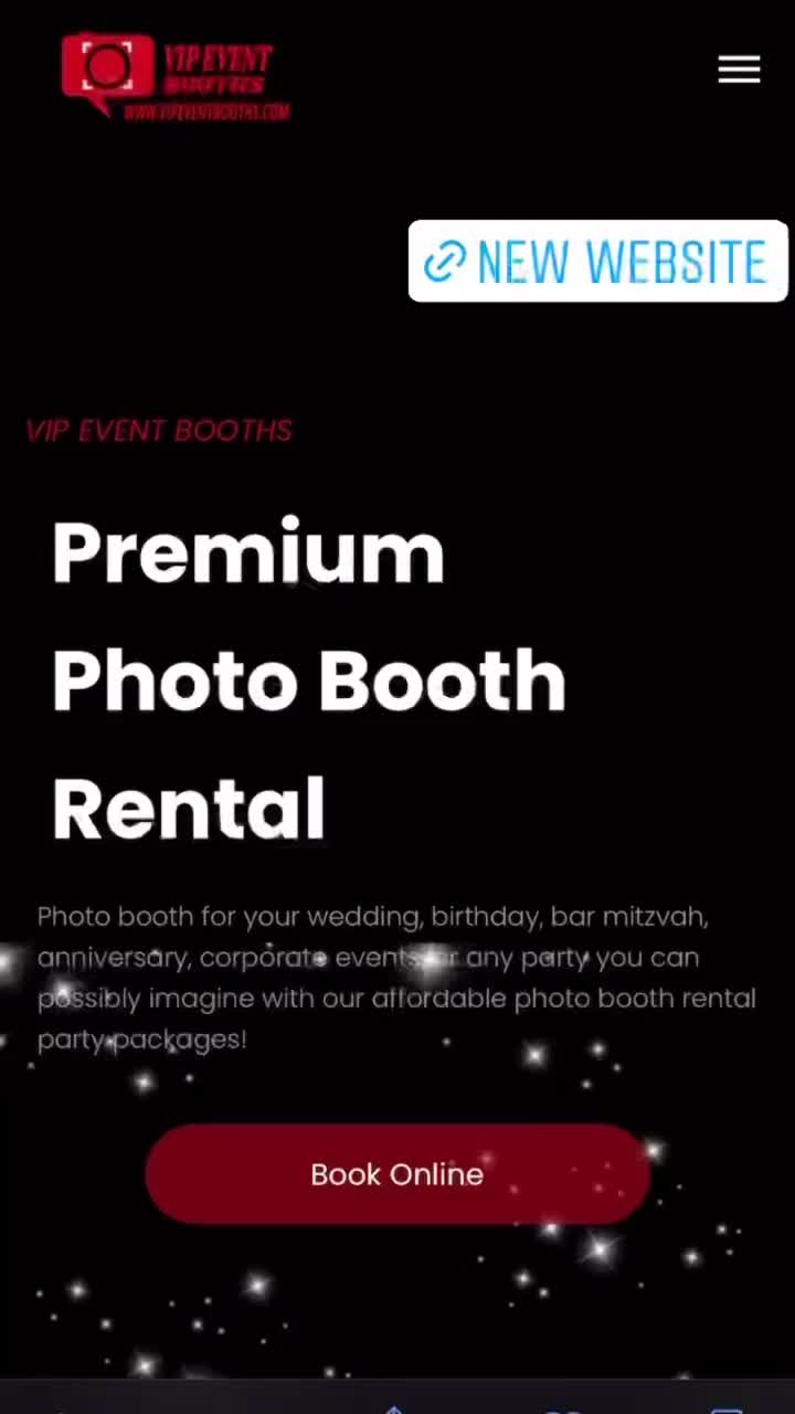 Video post from vipeventbooths.