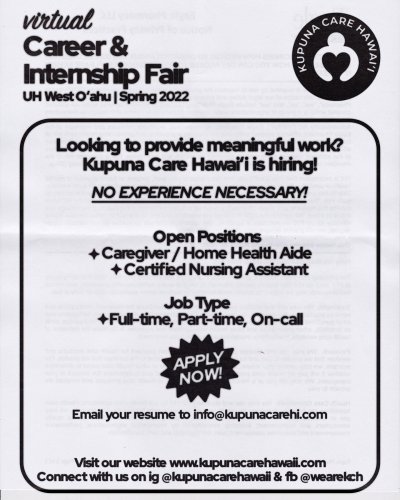 Photo post from kupunacarehawaii.