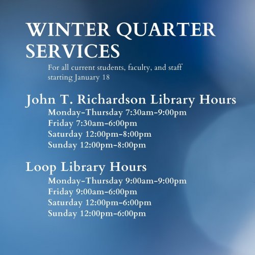 Photo post from depaul_library.