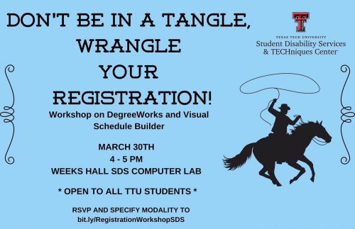 Photo post from ttu_sds.