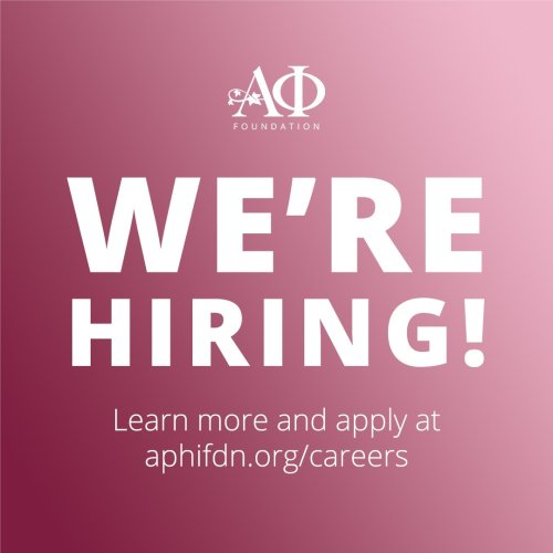 Photo post from alphaphifoundation.