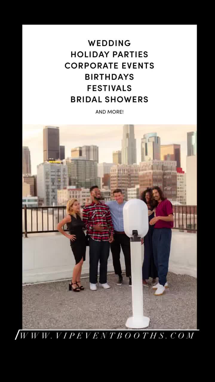 Video post from vipeventbooths.