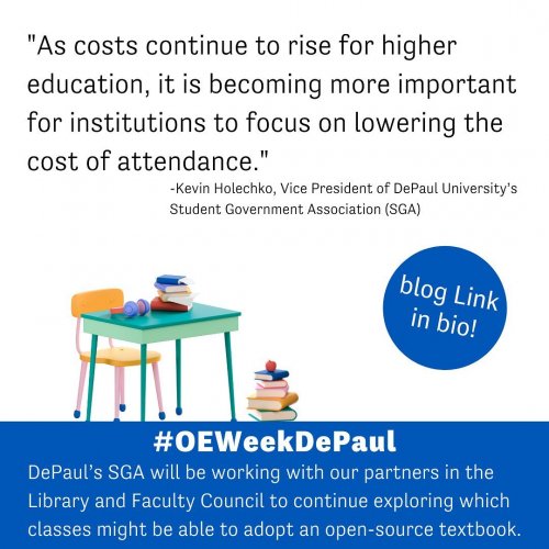 Photo post from depaul_library.