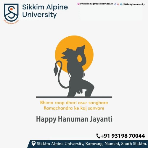 Photo post from sikkimalpineuniversity.