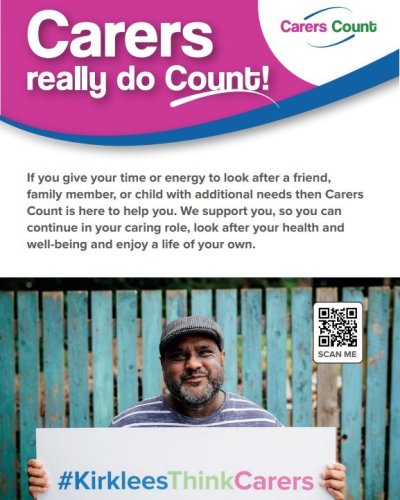 Photo post from carerscountkirklees.
