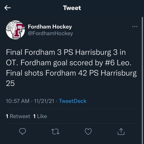 Photo post from fu_hockey.