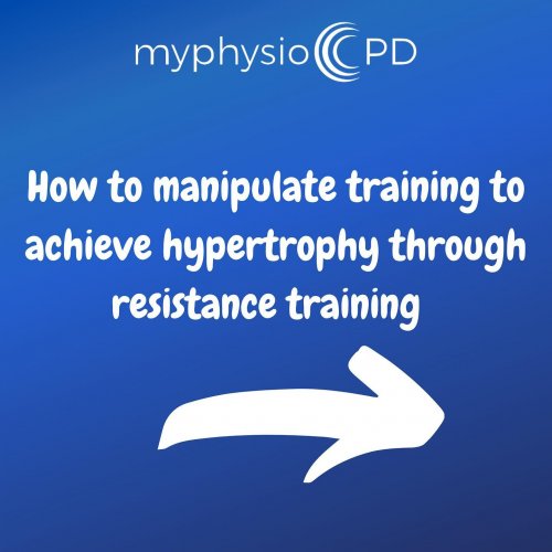 Carousel post from myphysiocpd.