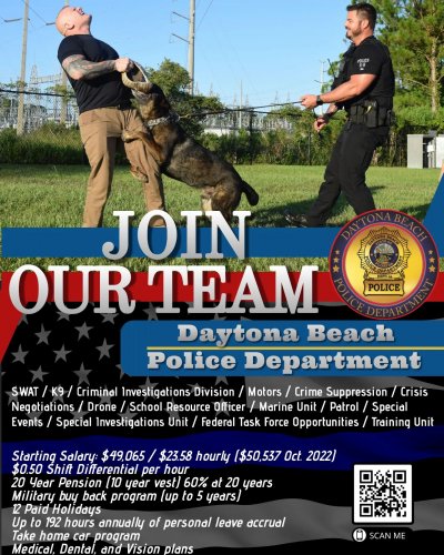 Photo post from daytonabeachpolice.