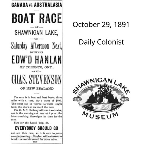 Photo post from shawniganlakemuseum.