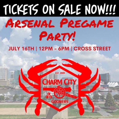 Photo post from charmcitygooners.