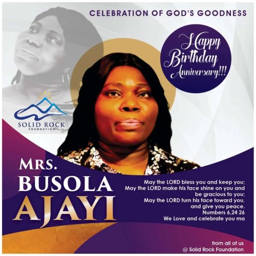 Photo post from solidrockfoundation_.