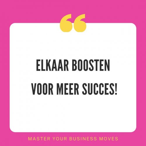 Photo post from masteryourbusinessmoves.nl.