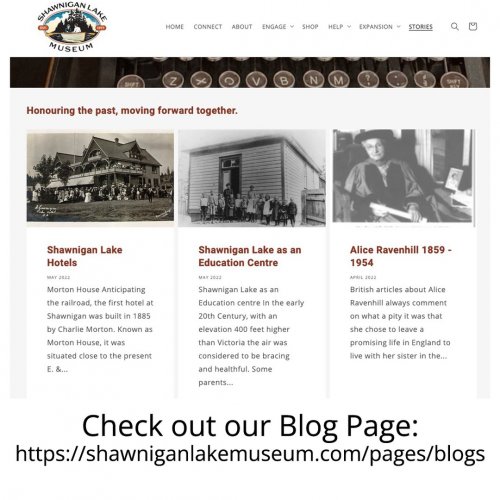 Photo post from shawniganlakemuseum.
