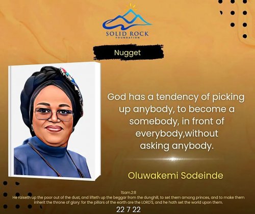 Photo post from solidrockfoundation_.