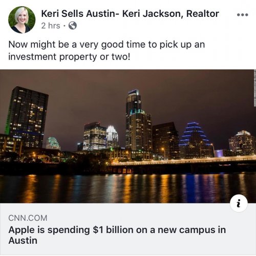 Photo post from kerisellsaustin.