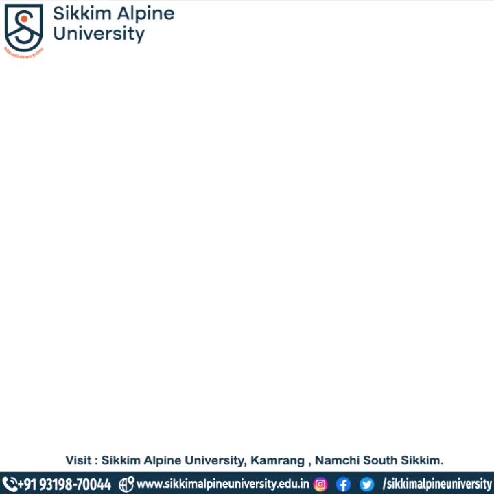Video post from sikkimalpineuniversity.