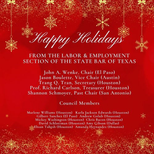 Photo post from laborlawtexasbar.