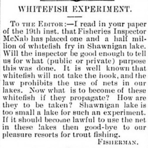 Photo post from shawniganlakemuseum.