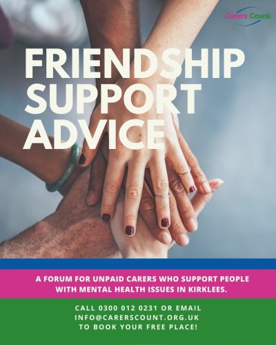 Photo post from carerscountkirklees.