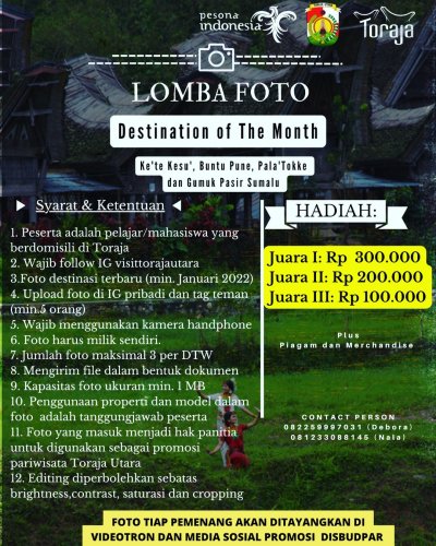 Photo post from visittorajautara.