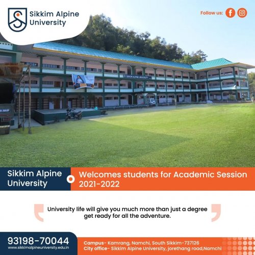 Photo post from sikkimalpineuniversity.