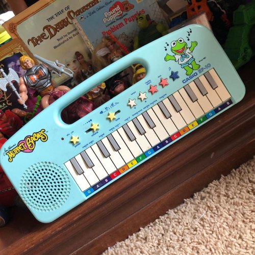 Muppet babies casio discount keyboard