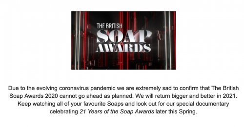 Photo post from thebritishsoapawards.