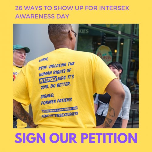 Photo post from intersexjusticeproject.