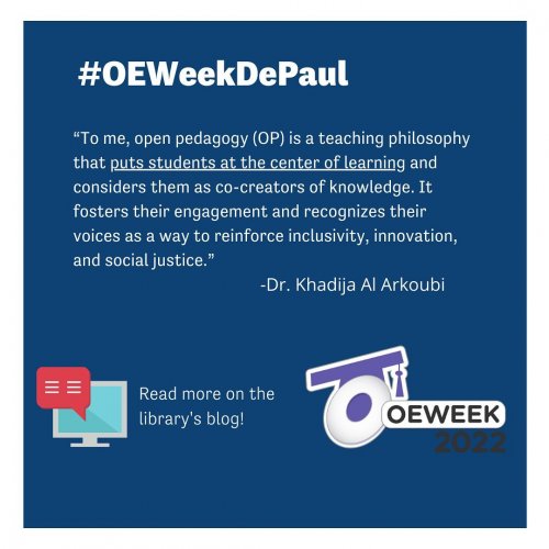 Photo post from depaul_library.